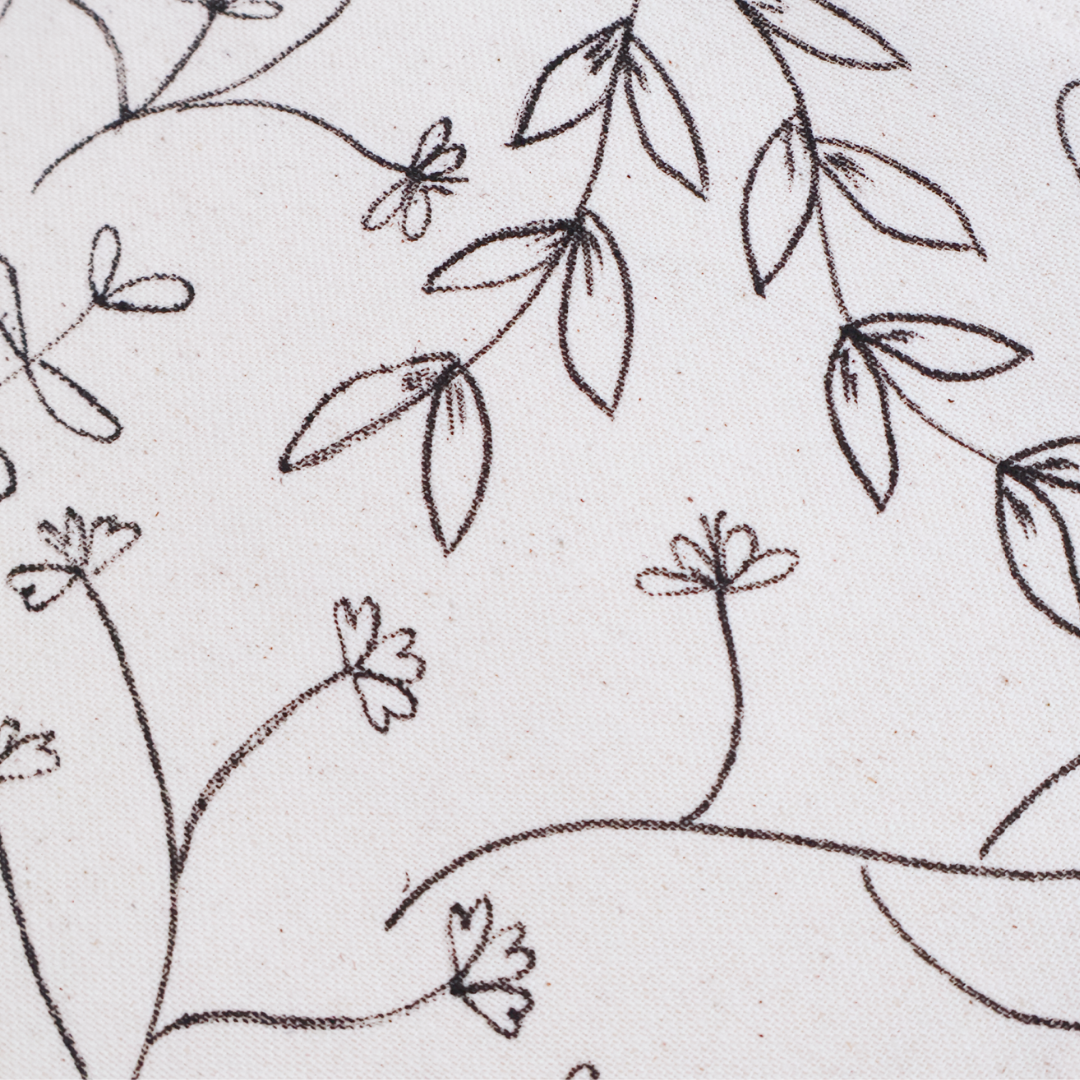 Handprinted Pencil Bag