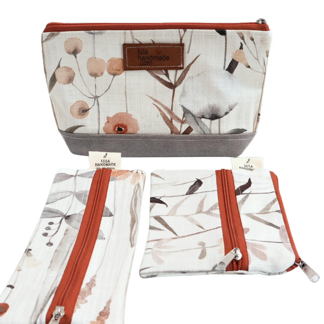 Two Tone Cosmetic Bag