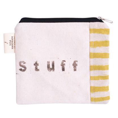 Coin Purse - Handprinted