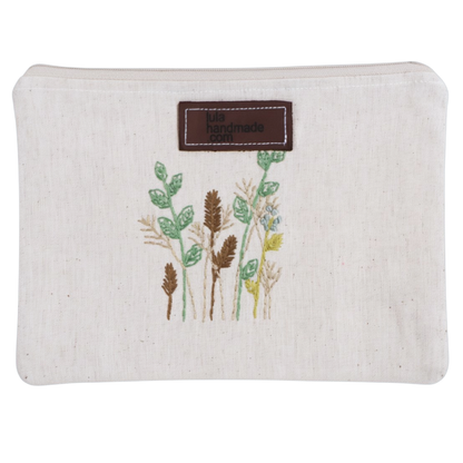 Embroidered Pencil Bag