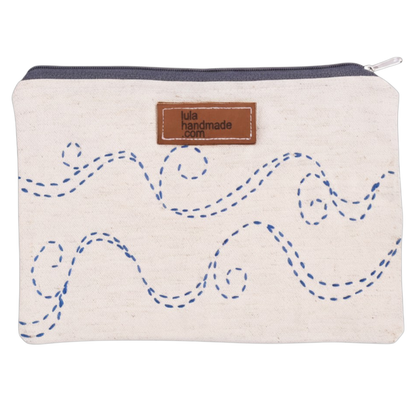 Embroidered Pencil Bag
