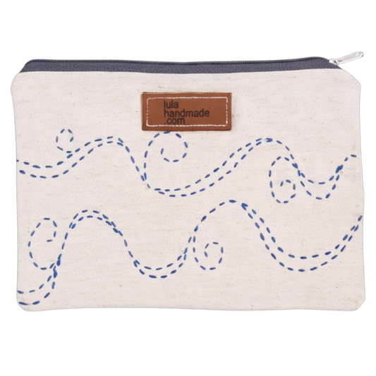 Embroidered Pencil Bag