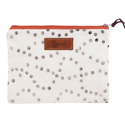 Handprinted Pencil Bag