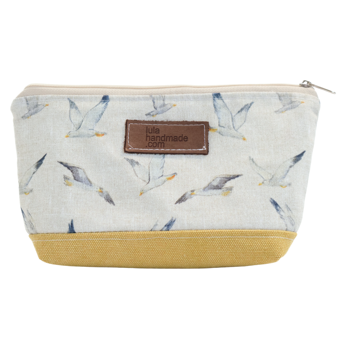 Two Tone Cosmetic Bag