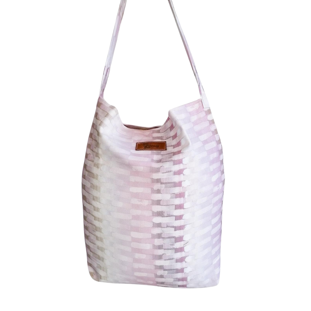 Tote Bags | Pink Grey