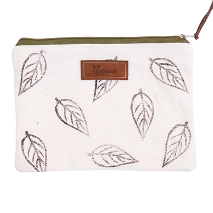 Handprinted Pencil Bag