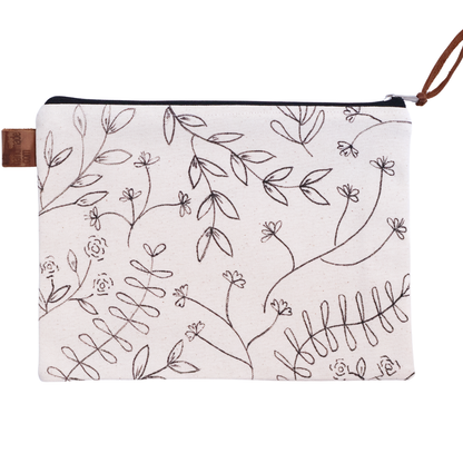 Handprinted Pencil Bag