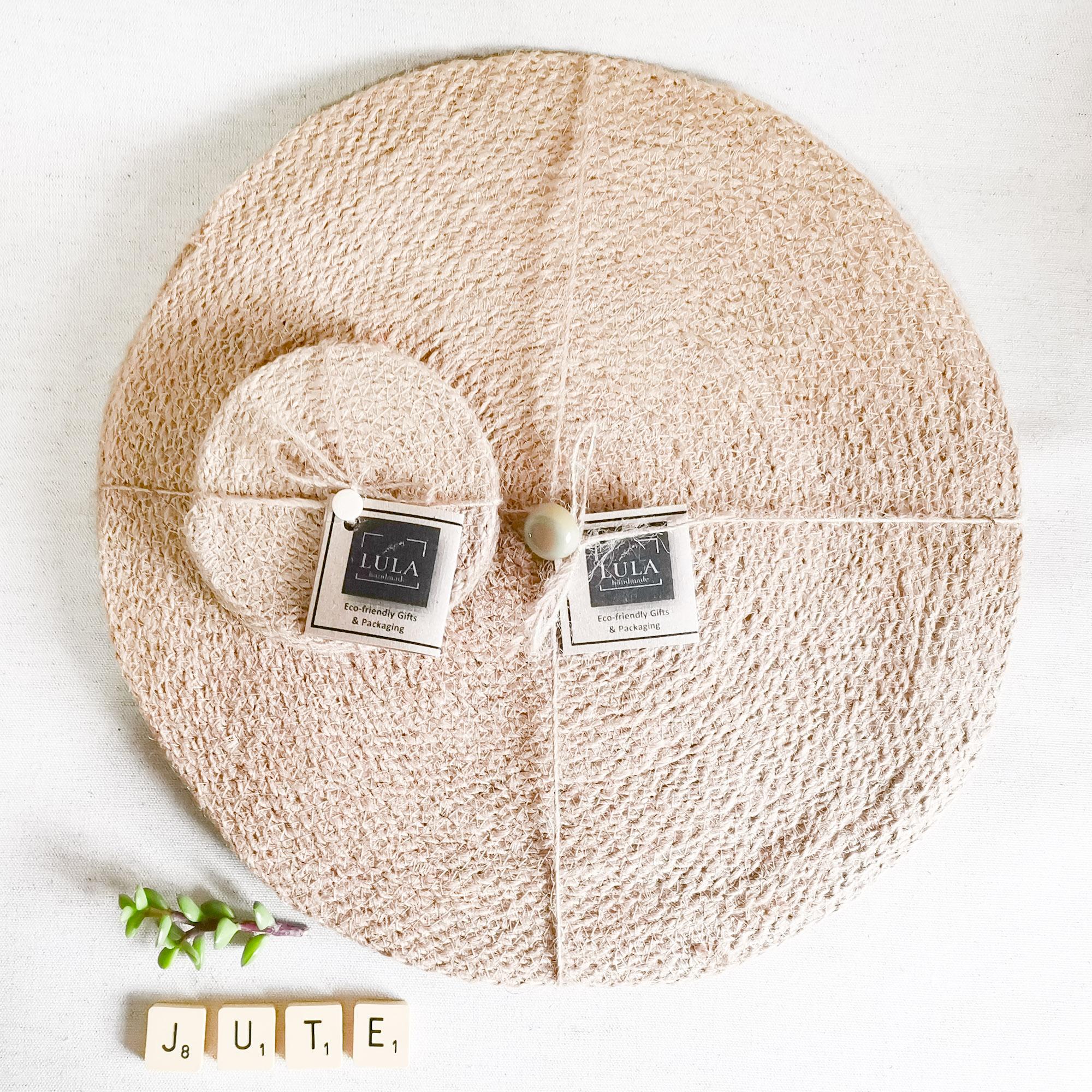 Jute Rope Placemats and Coasters