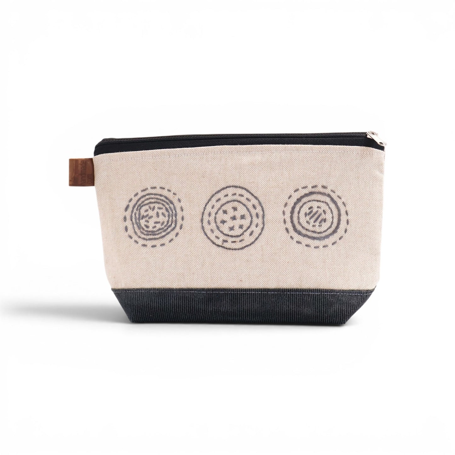Embroidered Cosmetic Bag