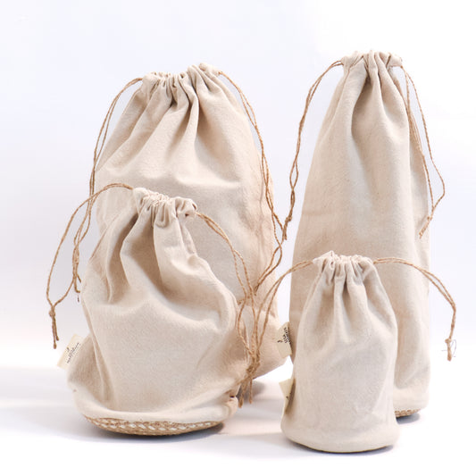 Drawstring Basket Bag