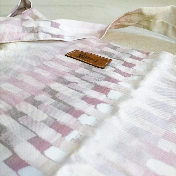 Tote Bags | Pink Grey