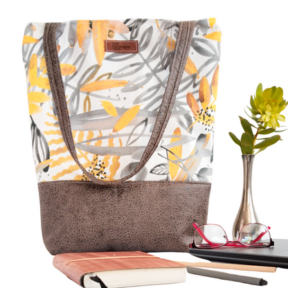 Two Tone Tote Bag