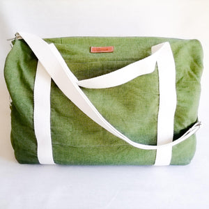 Duffel Bag | Large Green Jean