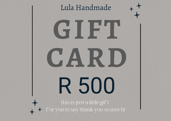 Lula Handmade Gift Card