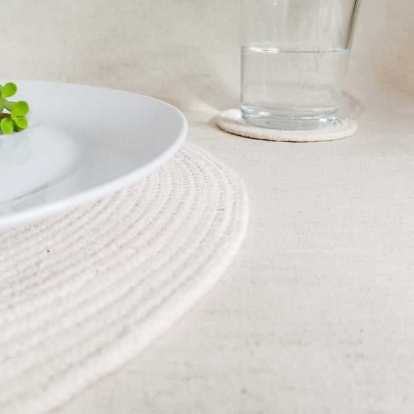 Cotton Rope Placemat table setting